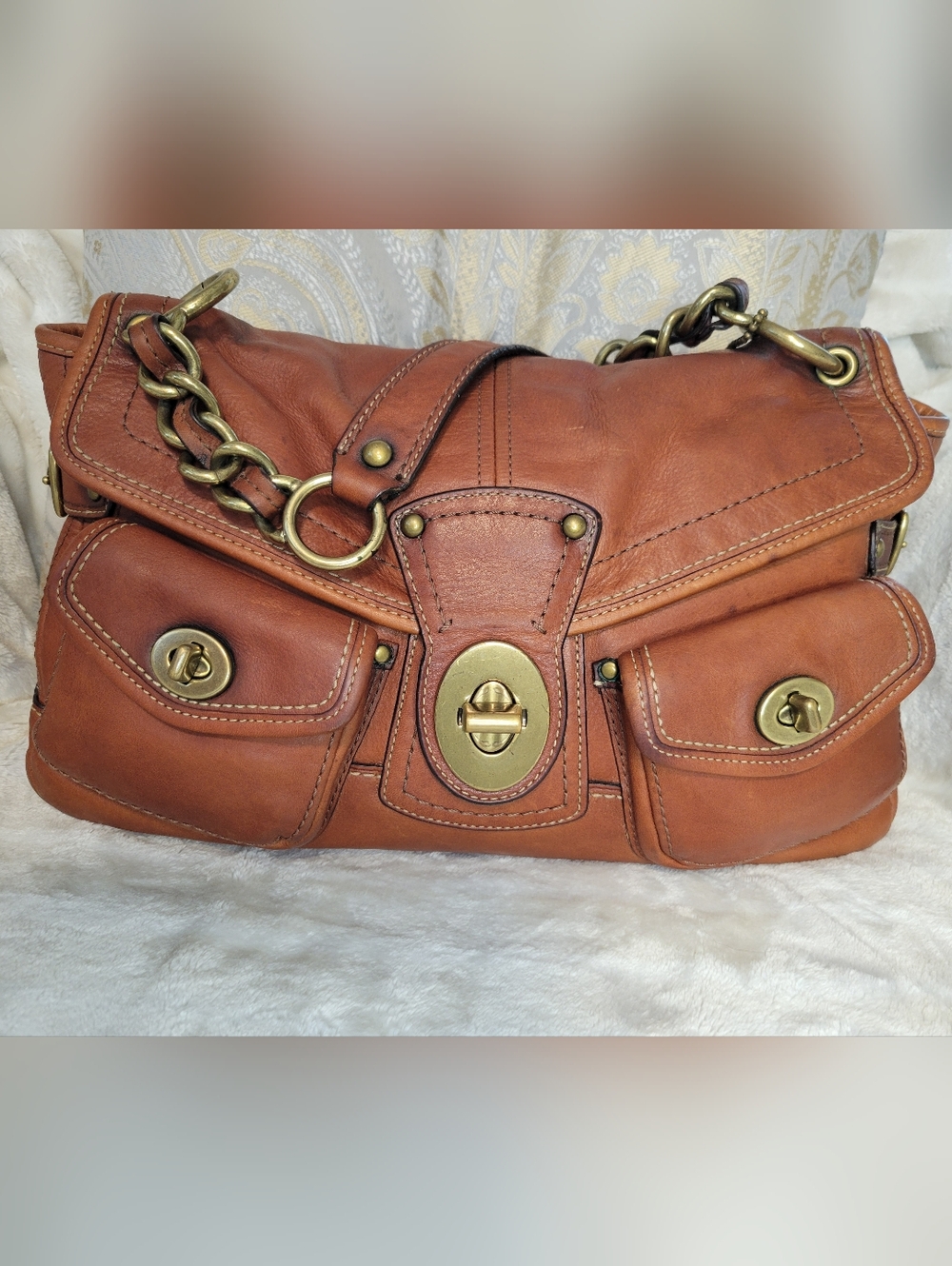 COACH 65TH ANNIVERSARY LEGACY LEIGH SATCHEL 11128